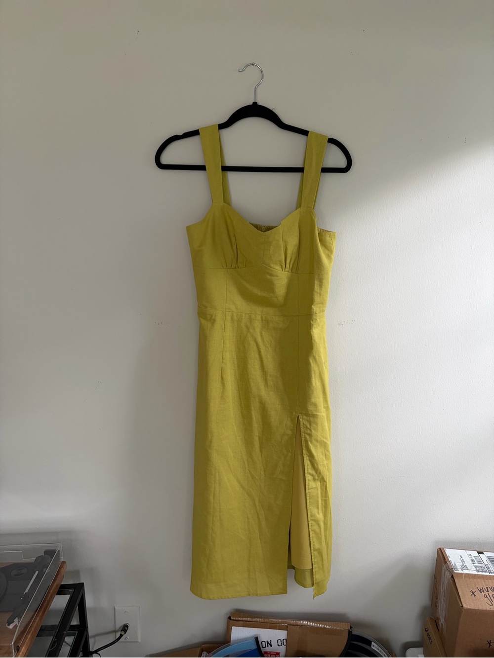 Yellow Green Boutique Dress